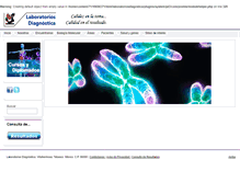 Tablet Screenshot of laboratoriosdiagnostica.com